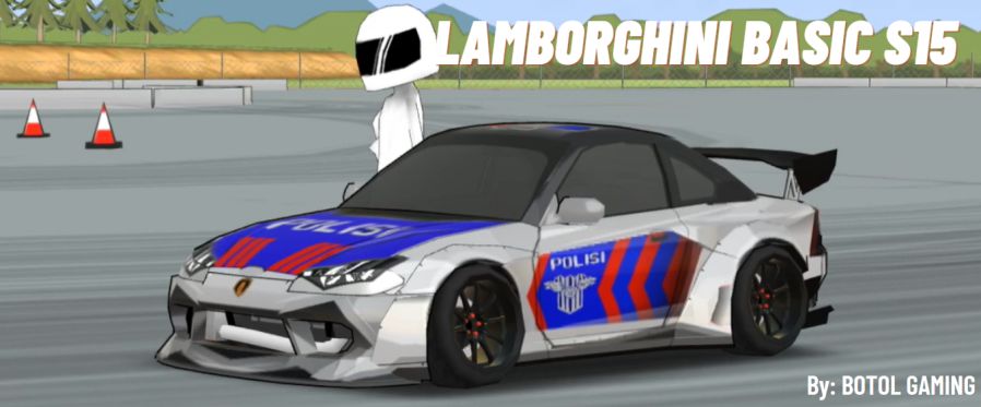 Livery FR Legends Lamborghini Polisi Basic S15