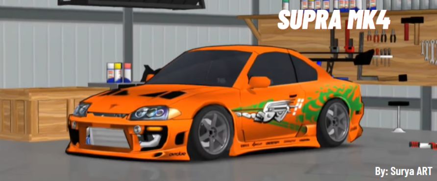 Livery FR Legends Fast Furious Supra MK4