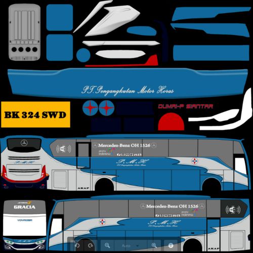 Download Livery & Mod Bussid PMH MHD