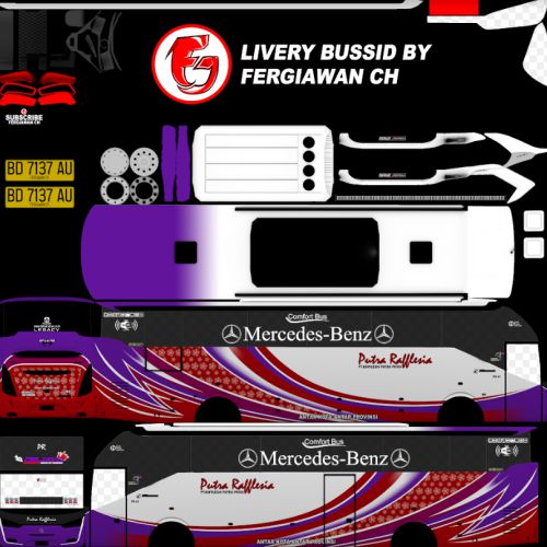 Download Mod & Livery Bussid Putra Rafflesia Dejavu