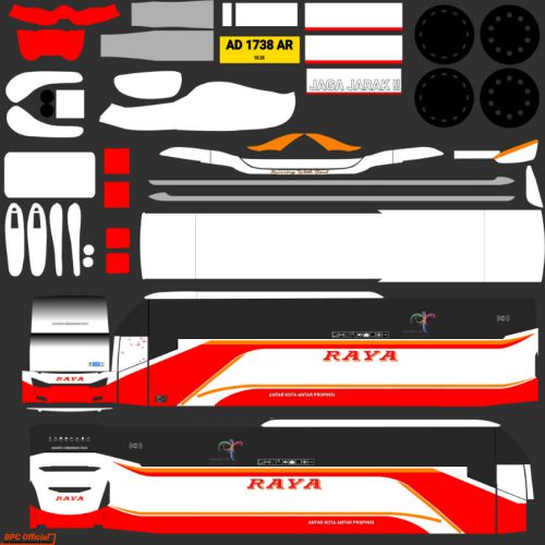 Download Mod & Livery Bussid Raya SR2 Scania