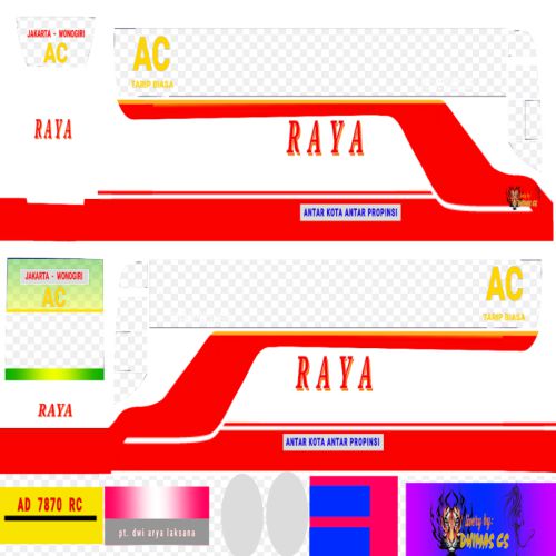 Download Mod & Livery Bussid Raya Proteus