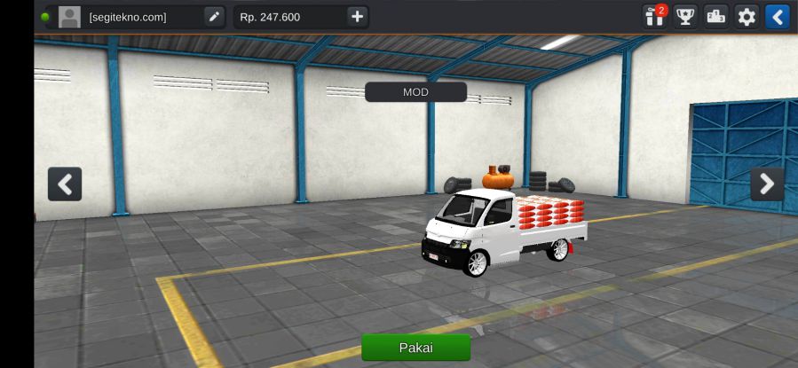 Mod Bussid Grand Max Pick Up Muatan