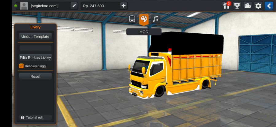 Mod Bussid Truck Negeri Jagung Polosan