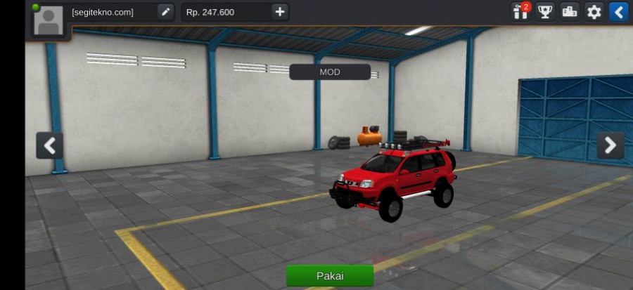 Mod Bussid Nissan Offroad Xtrail