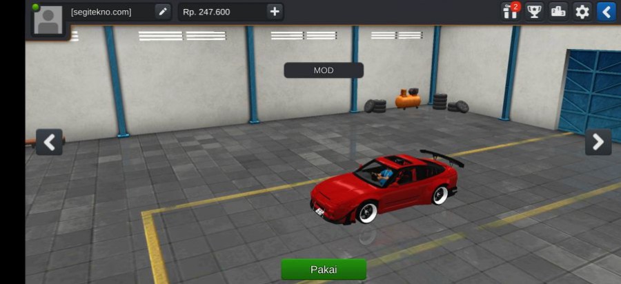 Mod Bussid Nissan 180 SX