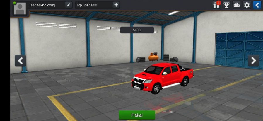Mod Bussid Toyota Hilux
