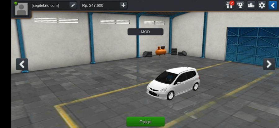 Mod Bussid Honda Jazz VTEC