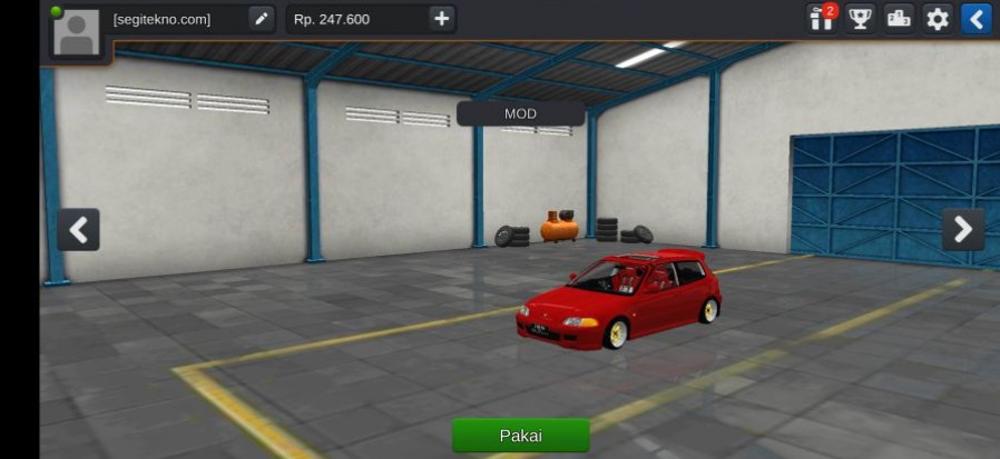 Mod Bussid Honda EG Stance