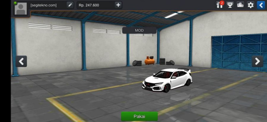 Mod Bussid Honda Civic R 2017