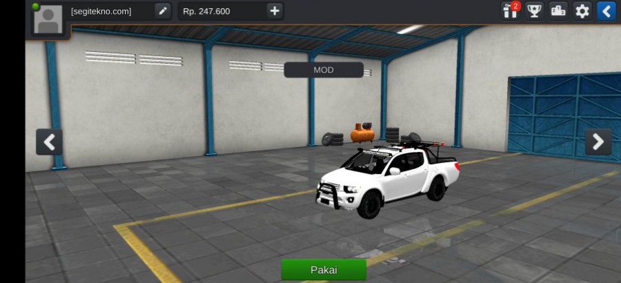 Mod Bussid Mitsubishi Strada L200