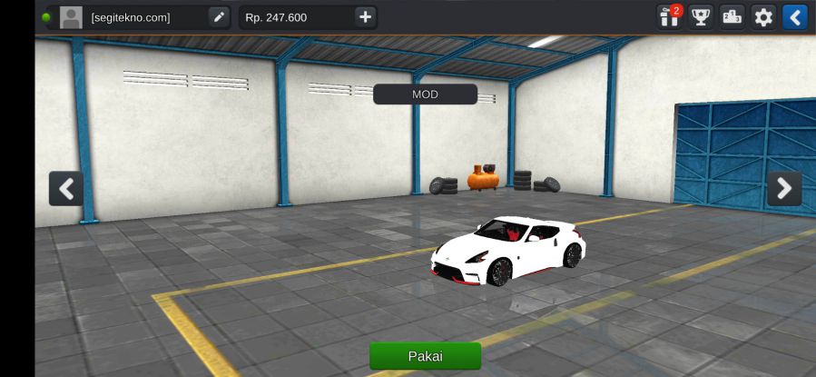 Mod Bussid Nissan 370Z