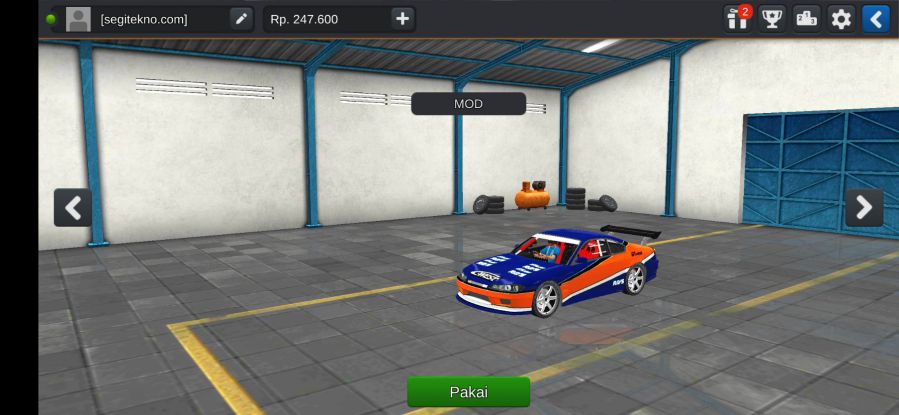 Mod Bussid Nissan Silvia S15 Monalisa