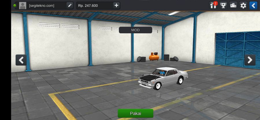 Mod Bussid Nissan GT-R Hakosuka