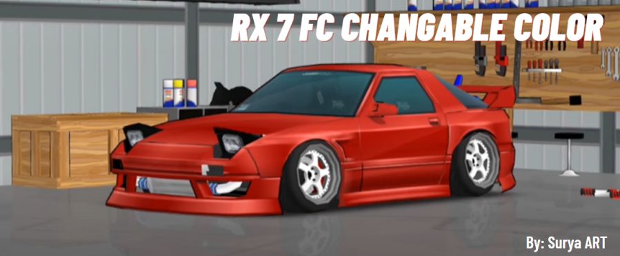 Livery FR Legends RX7 Changeable Color