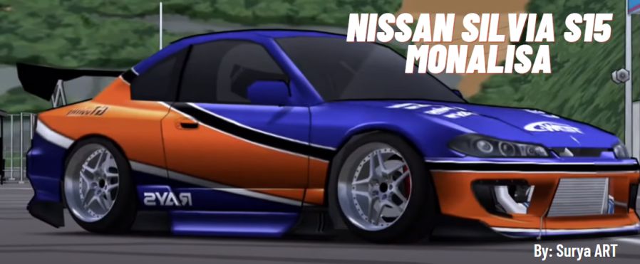Livery FR Legends Nissan Silvia S15 Monalisa Fast and Furious
