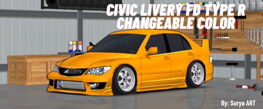 Livery FR Legends Civic FD Type R