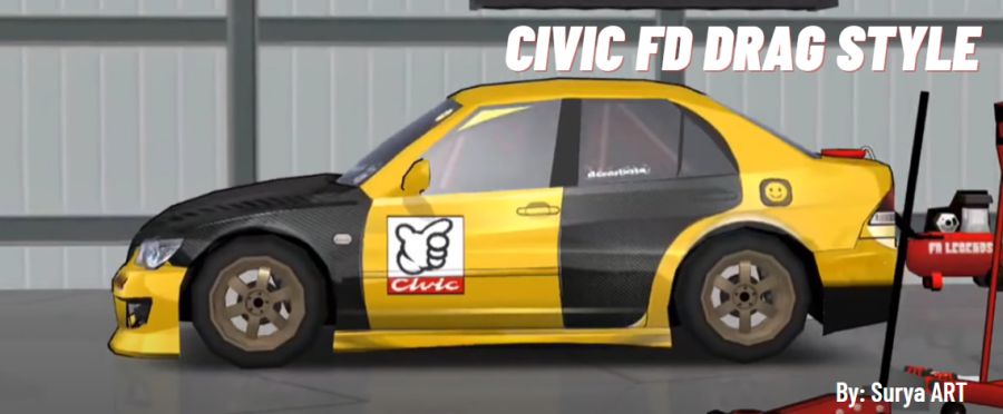 Livery FR Legends Civic Drag Styla