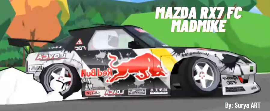 Livery FR Legends Mazda RX7 Formula Drift