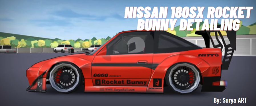 Livery FR Legends 180SX Rocker Bunny