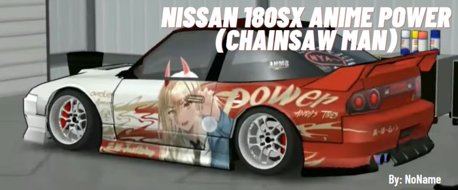 Livery FR Legends 180SX Anime