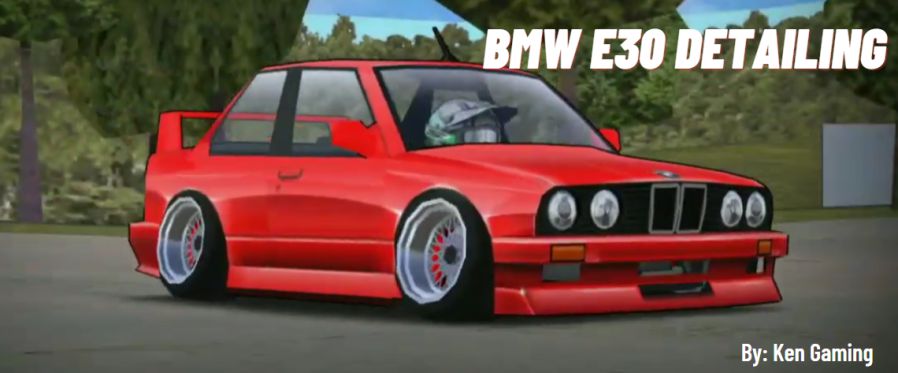 Livery FR Legends BMW E30 Detailing
