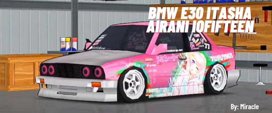 Livery FR Legends BMW E30 Itasha
