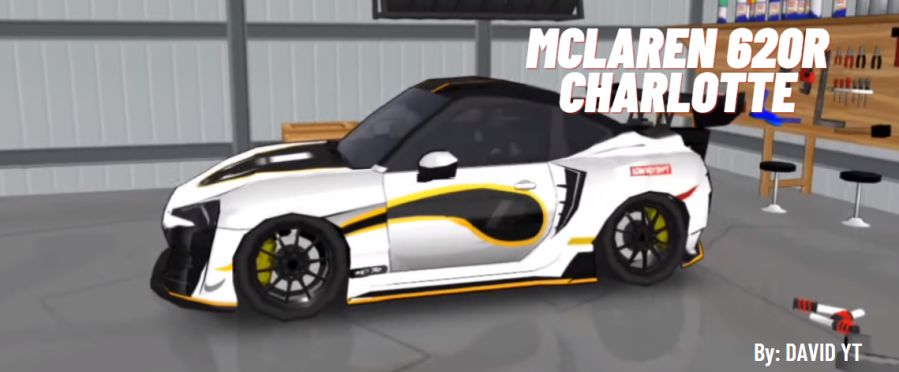 Livery FR Legends McLaren 620 GTR Charlotte