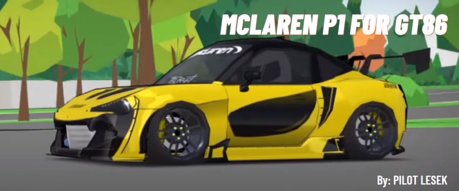 Livery FR Legends McLaren P1