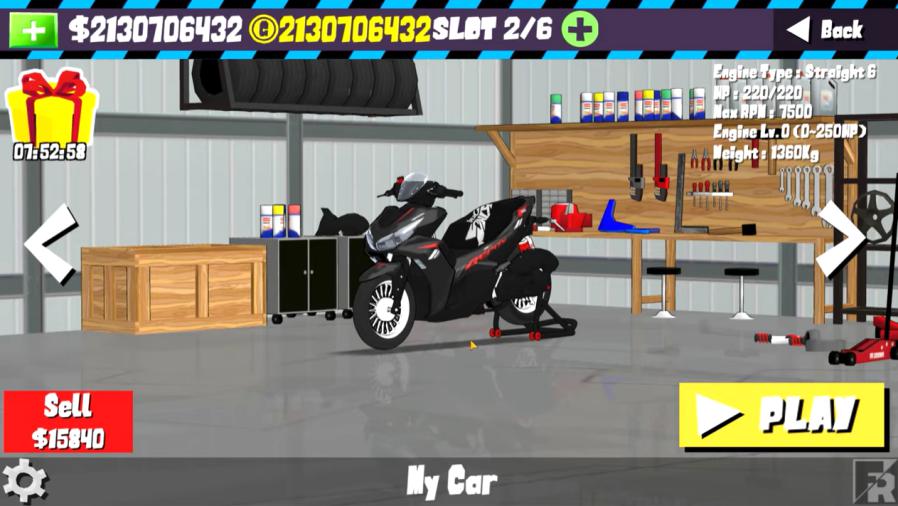 FR Legends Mod Motor Aerox