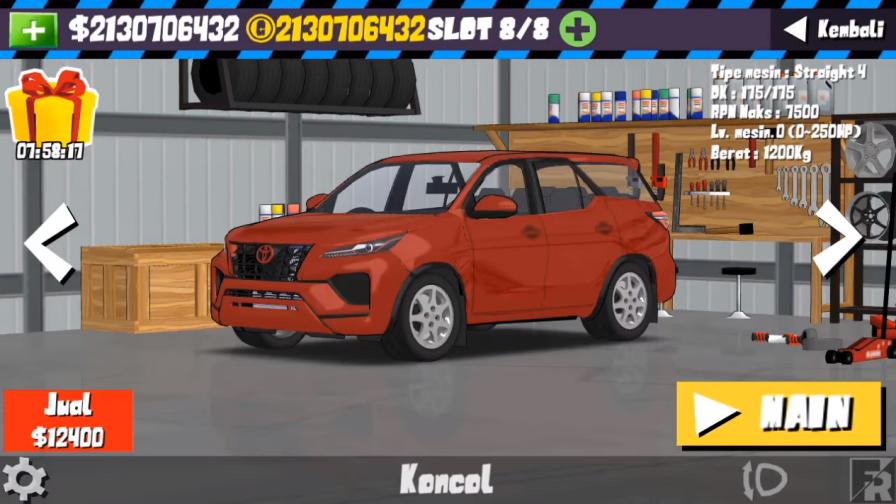 Download FR Legends Mod Apk Fortuner