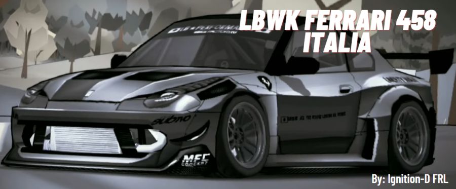 Livery FR Legends Ferrari 458 LBWK