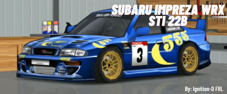 Livery FR Legends Subaru Impreza WRX STI 22B