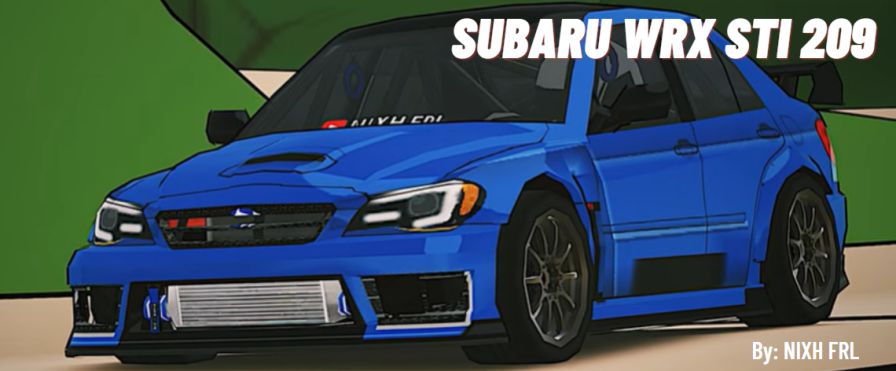 Livery FR Legends Subaru WRX STI 209