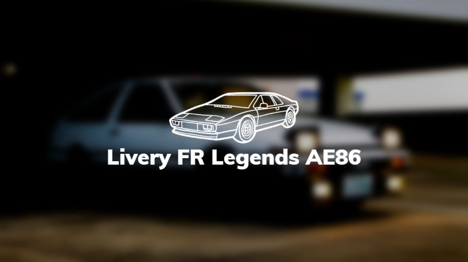Livery FR Legends AE86
