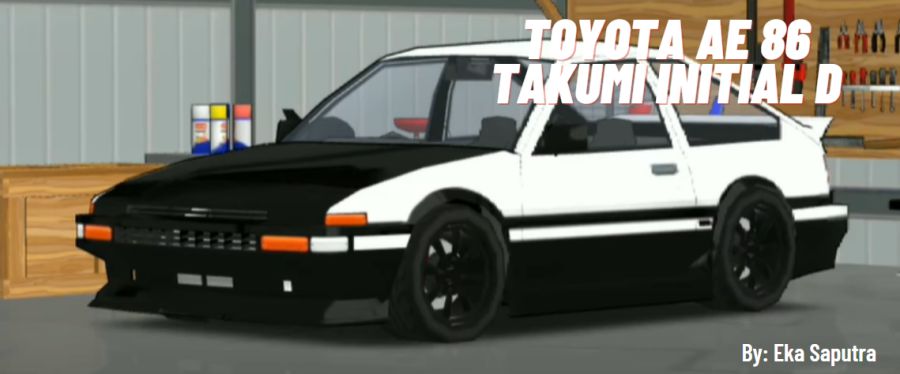 Livery FR Legends AE86 Takumi Initial D