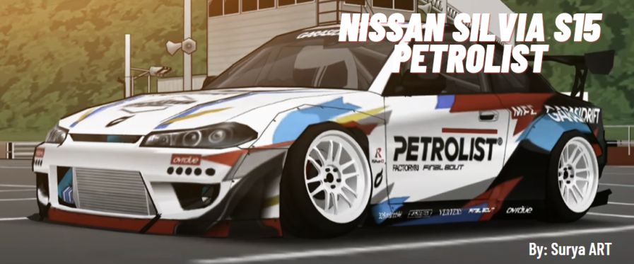 Livery FR Legends Garasi Drift Nissan Silvia Petrolist