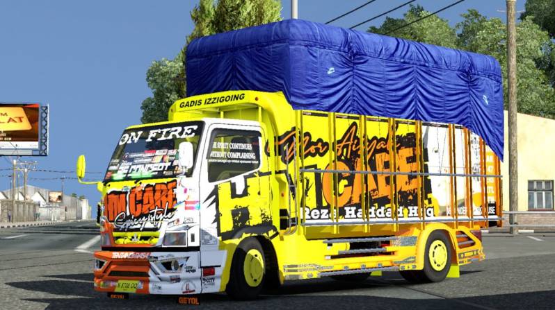 Cara Pasang Mod Canter Isuzu NMR di ETS2
