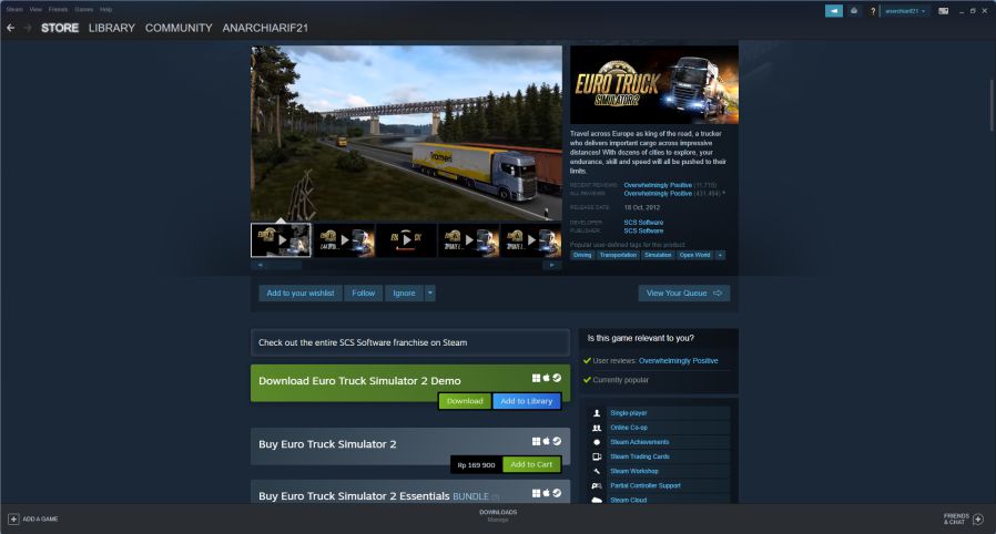Mengatasi ETS2 Keluar Sendiri & Not Responding