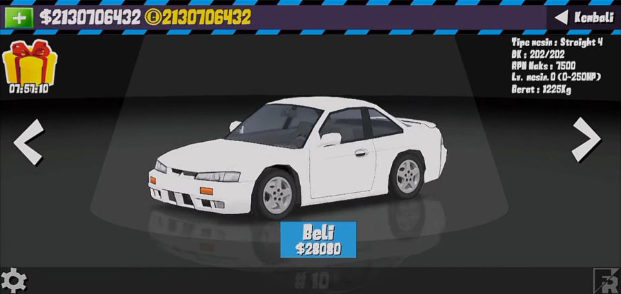 Download FR Legends Mod Silvia Unlimited Money