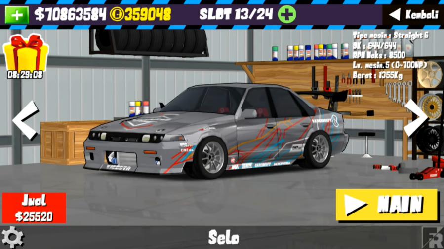 Download FR Legends Mod Garasi Drift Nissan Cefiro A31