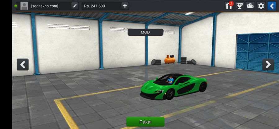 Download Mod Bussid McLaren P1