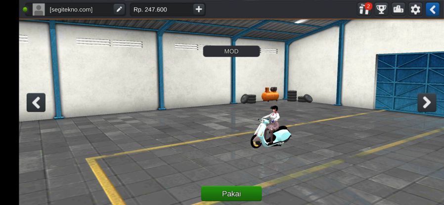 Download Mod Bussid Vespa Matic