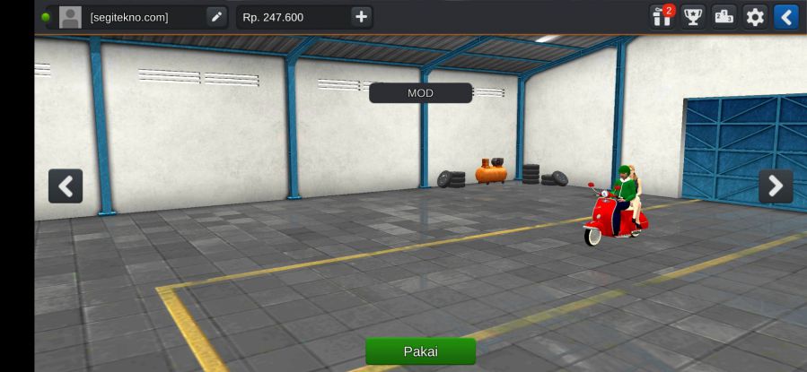 Download Mod Bussid Vespa Super 150