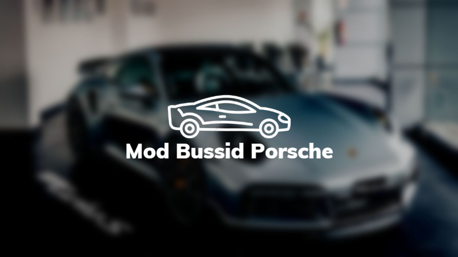 Mod Bussid Porsche