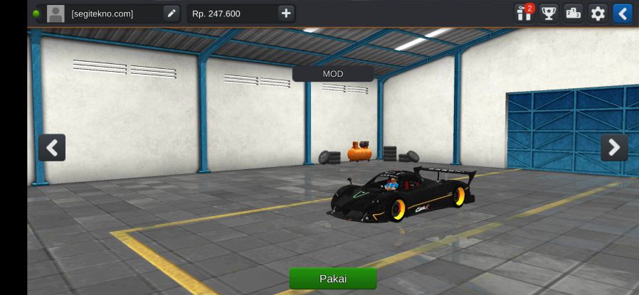 Mod Bussid Pagani Zonda R