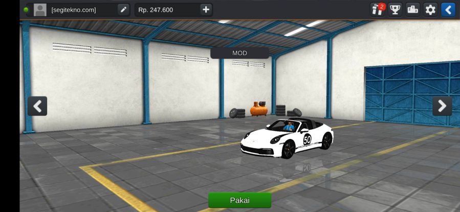 Mod Bussid Porsche 911 Targa 2022
