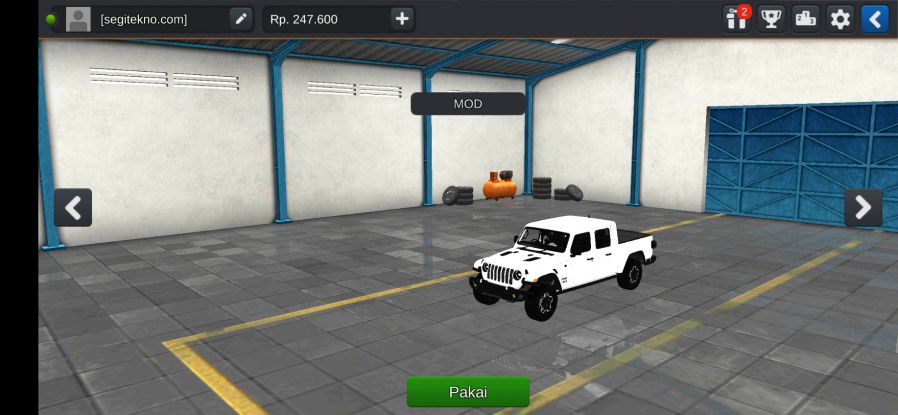 Mod Bussid Jeep Jeep Gladiator 2020