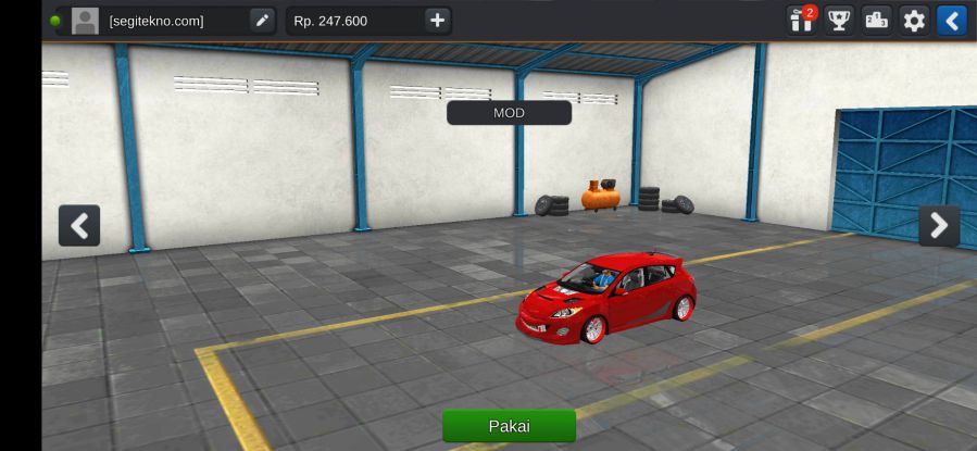 Mod Bussid Mazda Speed 3 2010 Custom