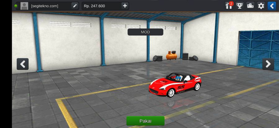 Mod Bussid Mazda MX-5 Miata 2016